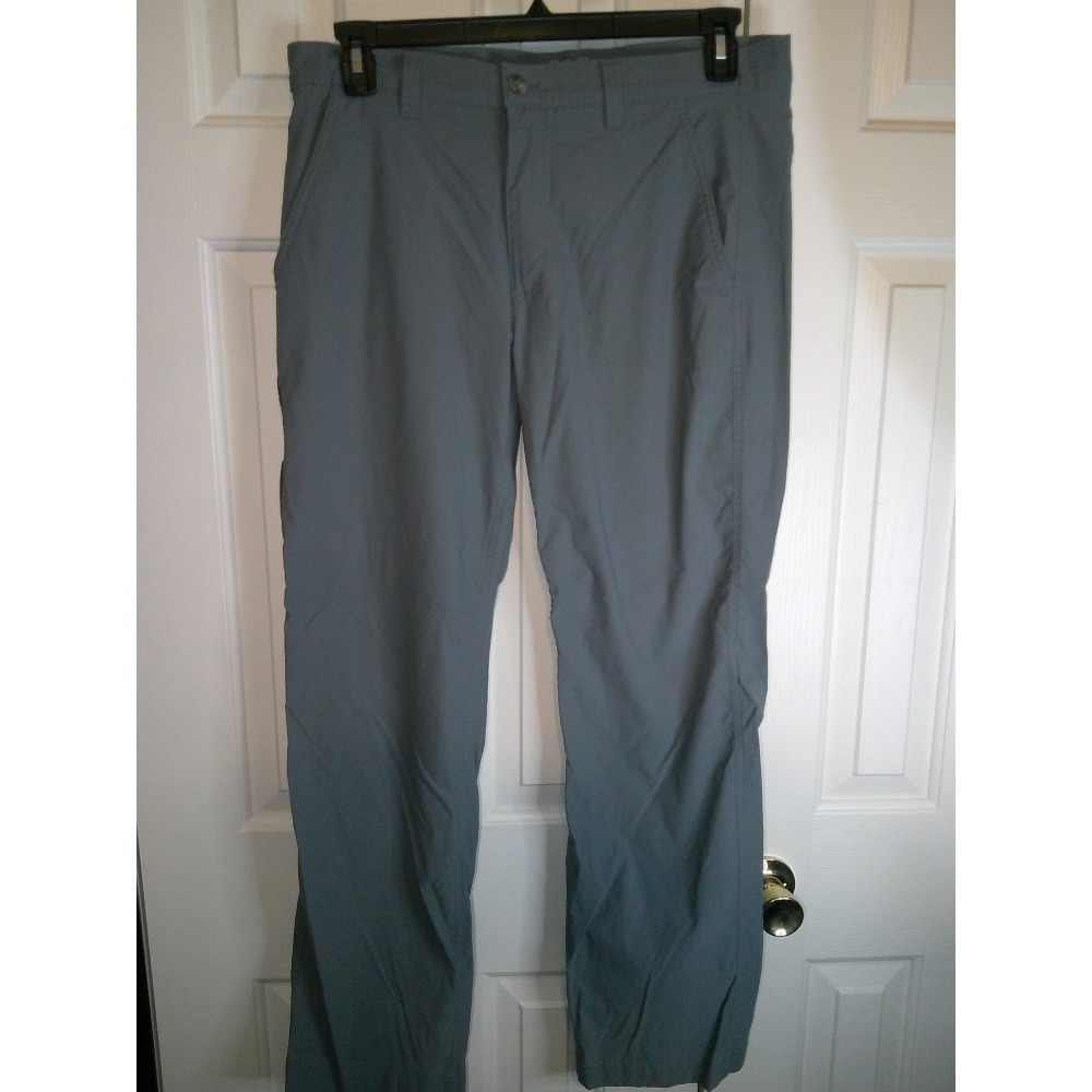Eddie‎ Bauer Travex Pants Hiking Travel Lightweight Gray 34x32 (Actual 37x31.5)
